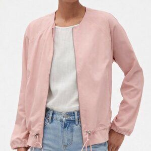Banana Republic Blush Pink Bomber Jacket